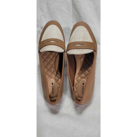 NWT Womens Birdies The Vesper Cappachino Driver Leather Loafers size 10.5 Preppy - Picture 3 of 7